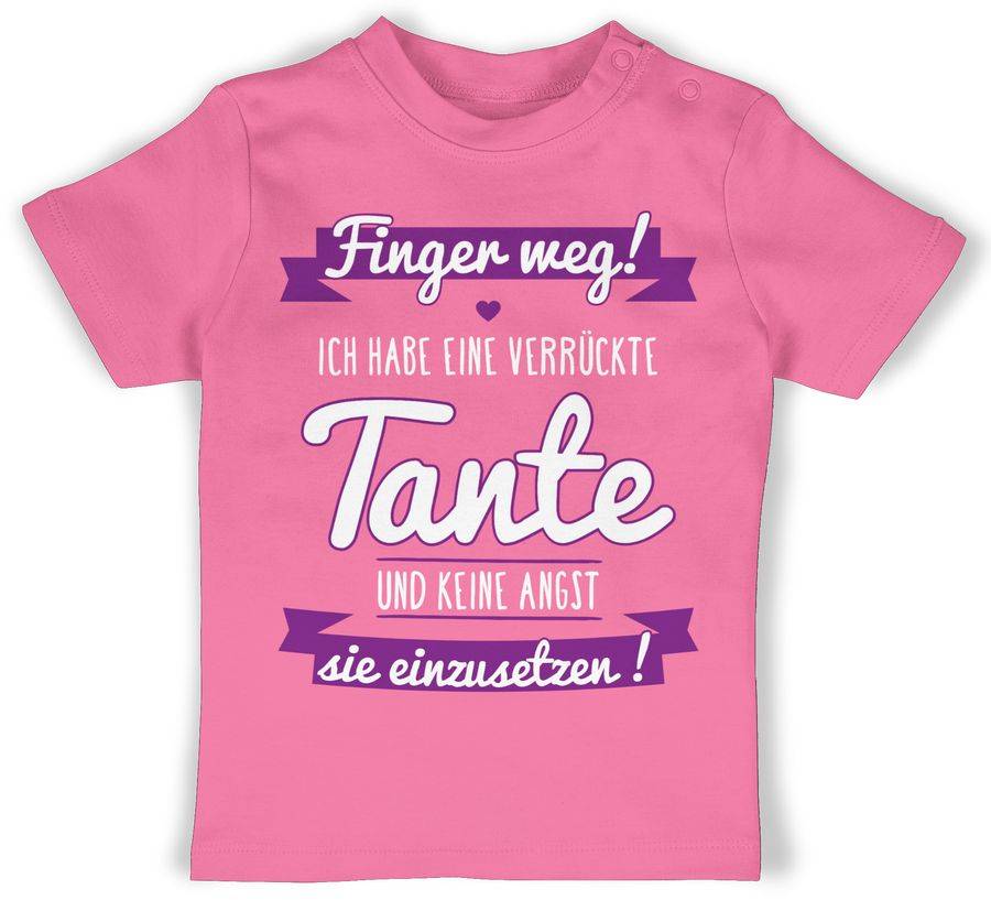 Shirtracer Ich habe eine verrückte Tante Lila: T-Shirt Gym Bag Shirtracer