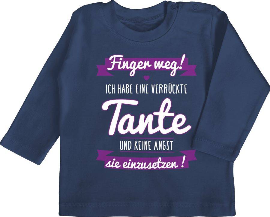 Shirtracer Ich habe eine verrückte Tante Lila: T-Shirt Gym Bag Shirtracer