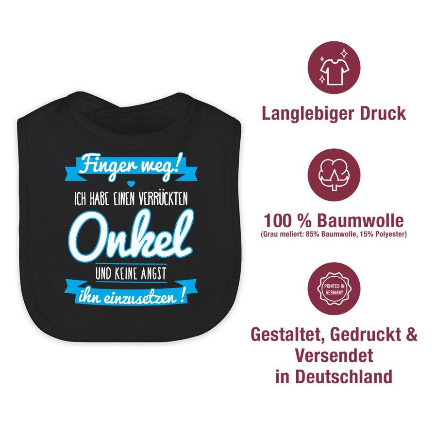 Shirtracer Ich Habe Einen Verrückten Onkel Blau Shirts & Mehr Shirtracer
