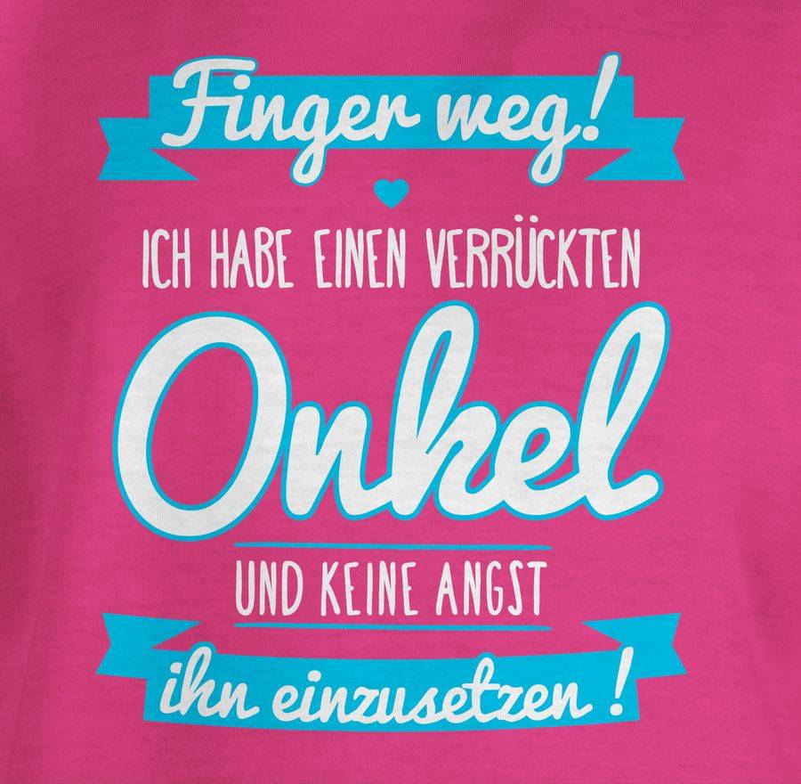 Shirtracer Ich Habe Einen Verrückten Onkel Blau Shirts & Mehr Shirtracer