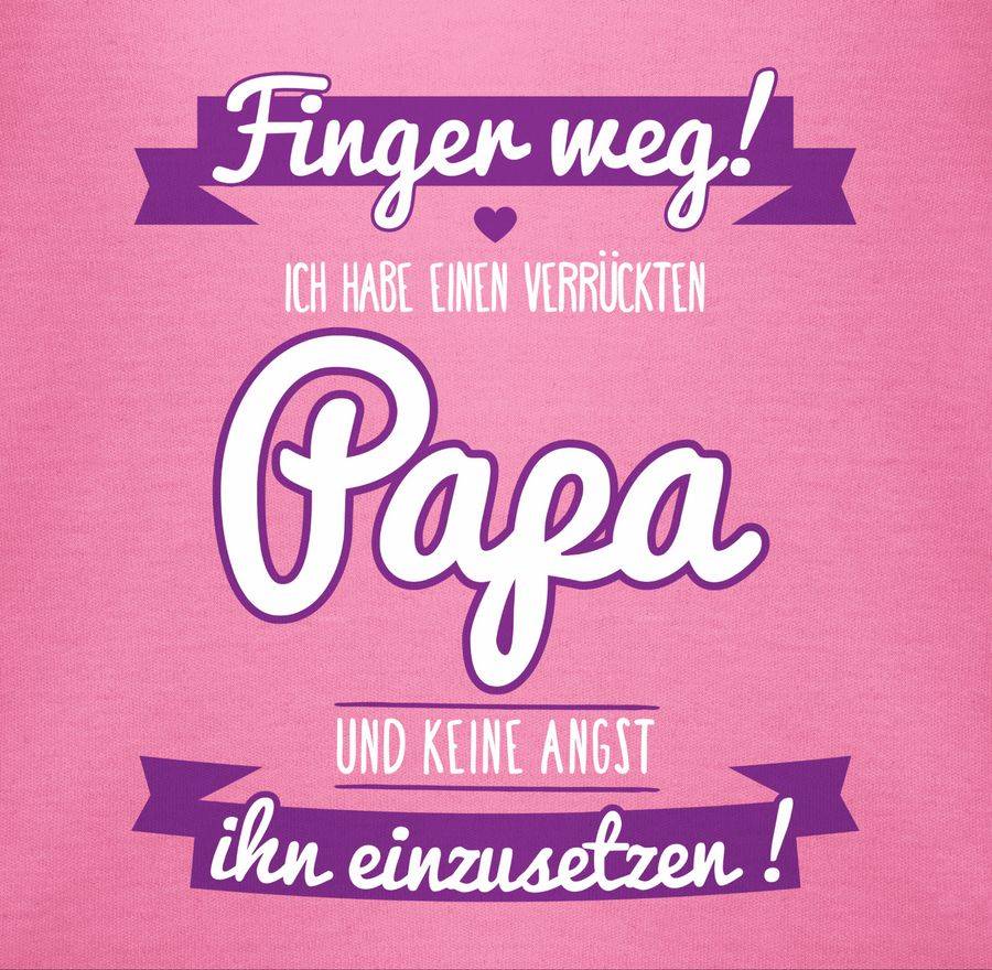 Shirtracer Ich Habe Einen Verrückten Papa Lila Shirts & Mehr Shirtracer