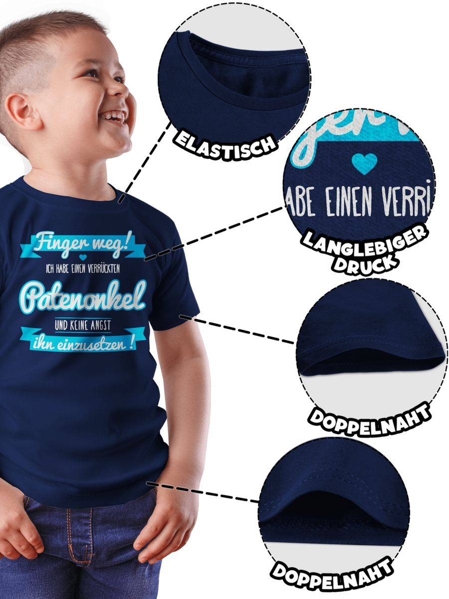 Shirtracer Ich Habe Einen Verrückten Patenonkel Blau Shirts & Mehr Shirtracer
