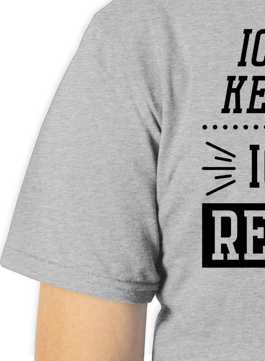 Shirtracer Ich Habe Keine Zeit - Ich Bin Rentner - Schwarz: Tshirt Rucksack Shirtracer