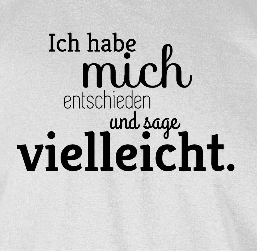 Shirtracer Ich Habe Mich Entschieden Und Sage Vielleicht: T-Shirt Gym Bag Shirtracer