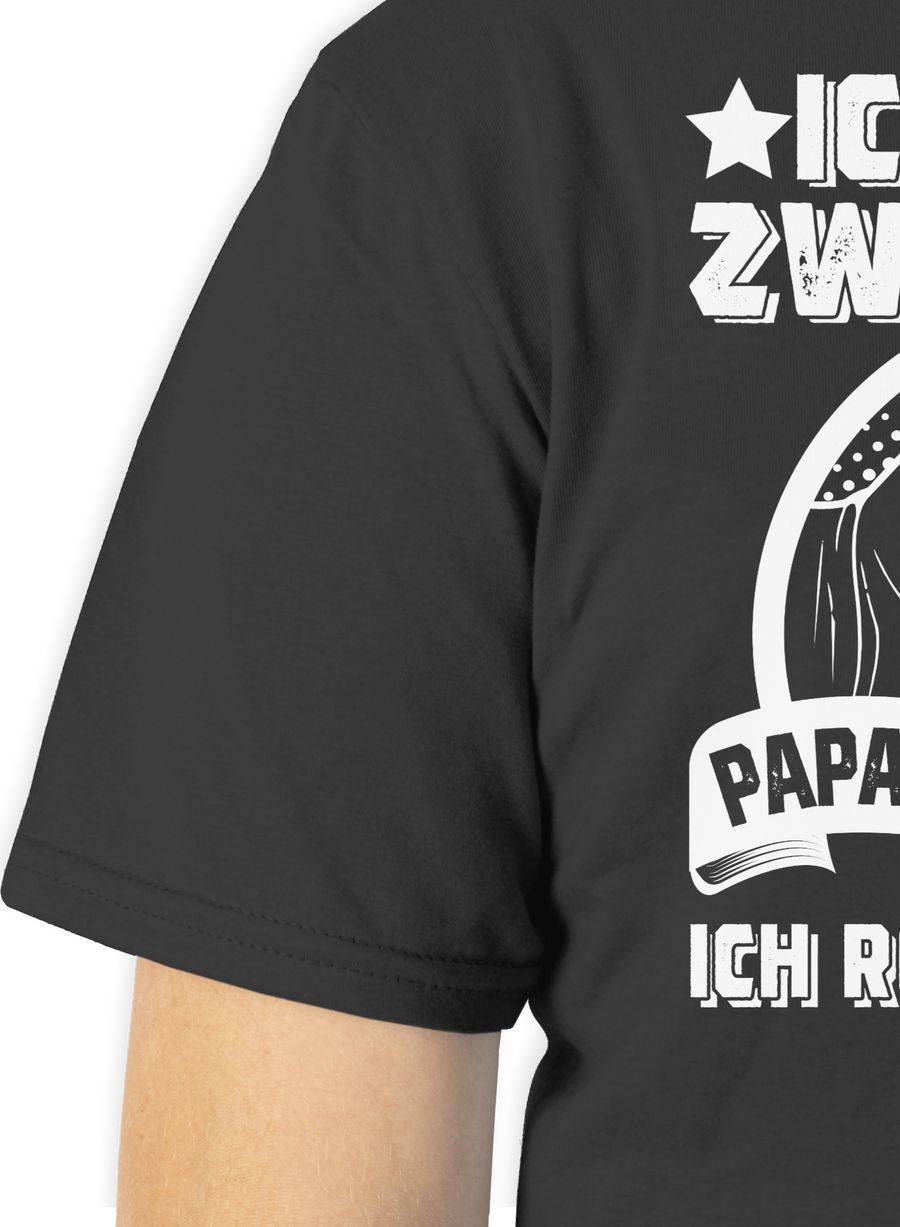 Shirtracer Ich Habe Zwei Titel - Papa Und Bonus Papa - Ich Rocke Sie Beide - Weiß Shirts Shirtracer