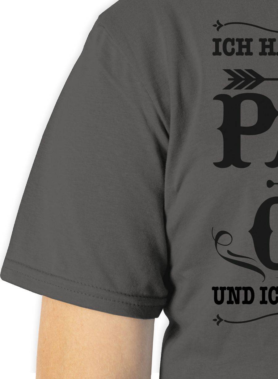 Shirtracer Ich Habe Zwei Titel Papa Und Opa / Vintage - Schwarz Shirts & Mehr Shirtracer