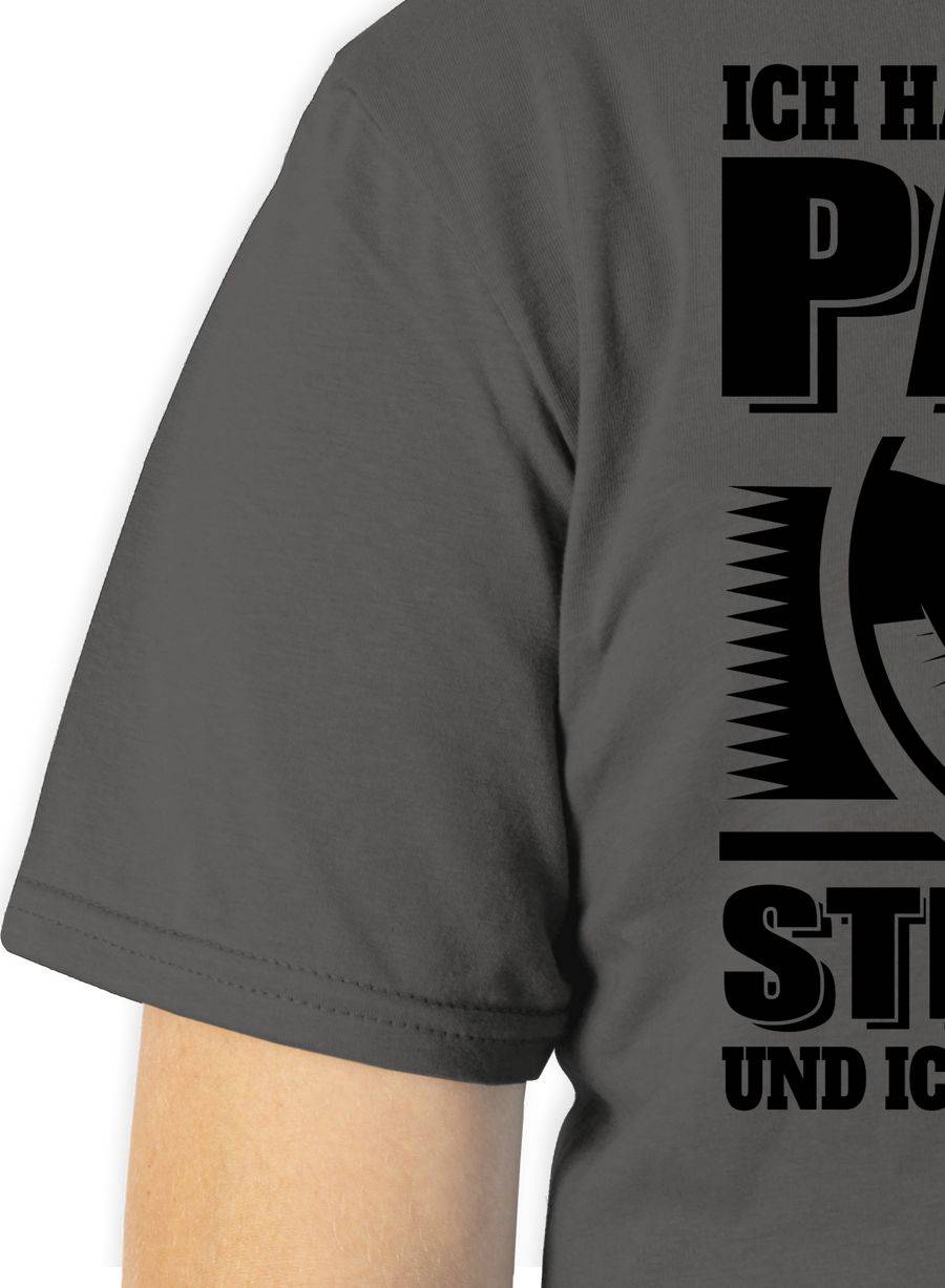 Shirtracer Ich Habe Zwei Titel - Papa Und Stiefpapa Und Ich Rocke Sie Beide - Schwarz Shi Shirtracer