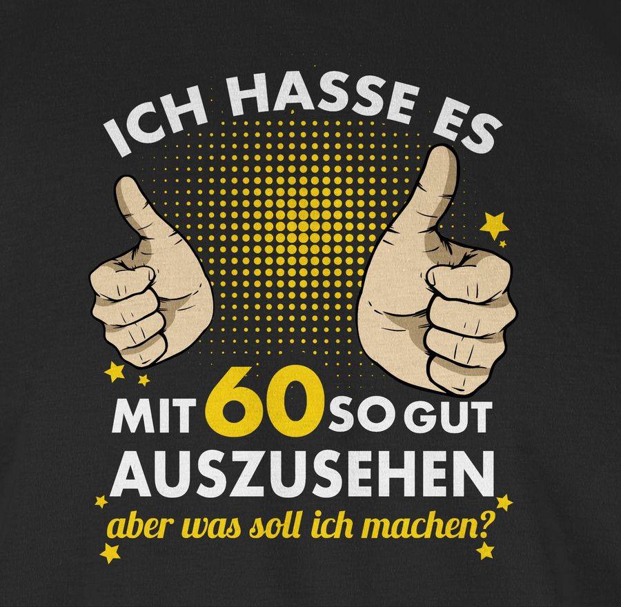 Shirtracer Ich Hasse Es Mit Sechzig So Gut Auszusehen: Tshirt Rucksack Shirtracer