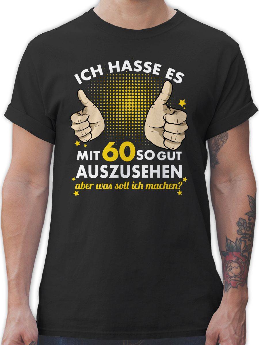 Shirtracer Ich Hasse Es Mit Sechzig So Gut Auszusehen: Tshirt Rucksack Shirtracer