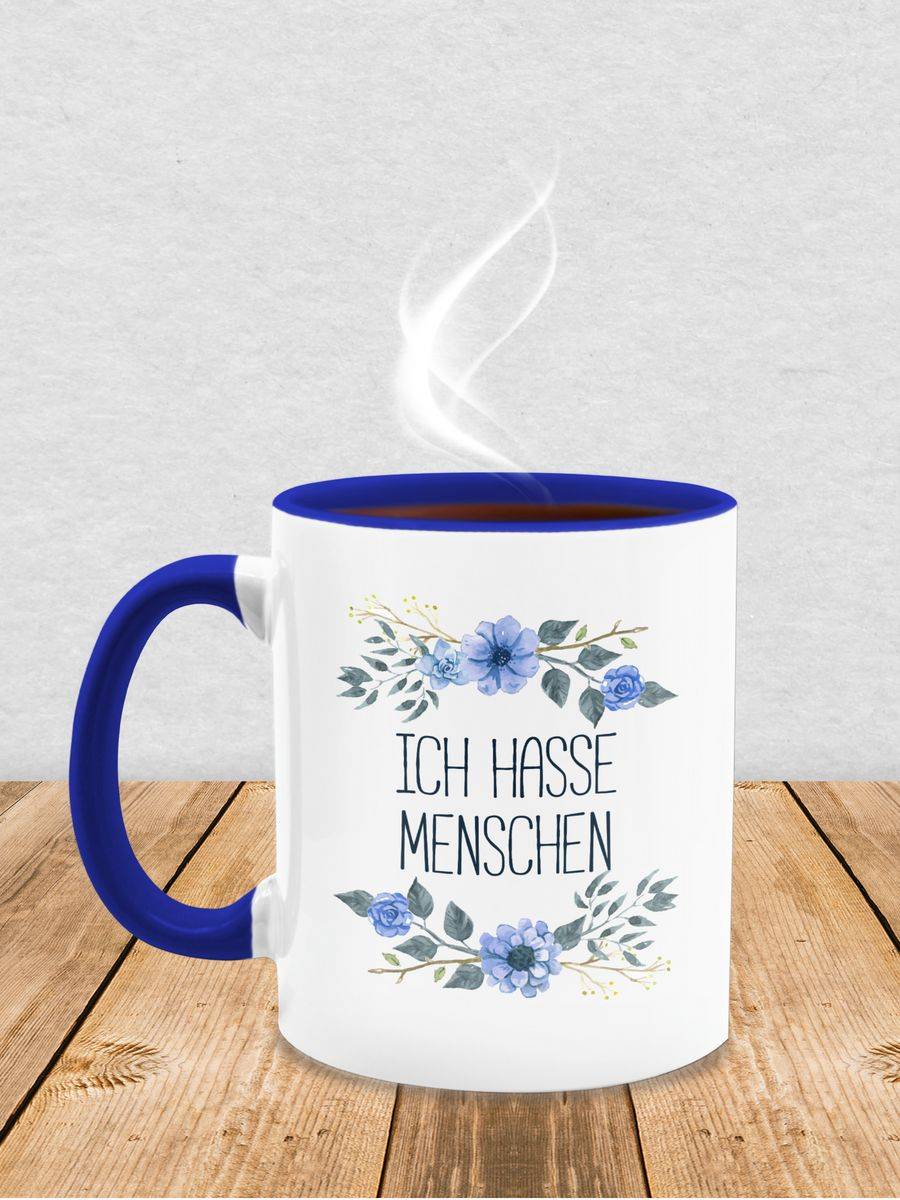 Shirtracer Ich Hasse Menschen Blumen Shirts & Mehr Shirtracer