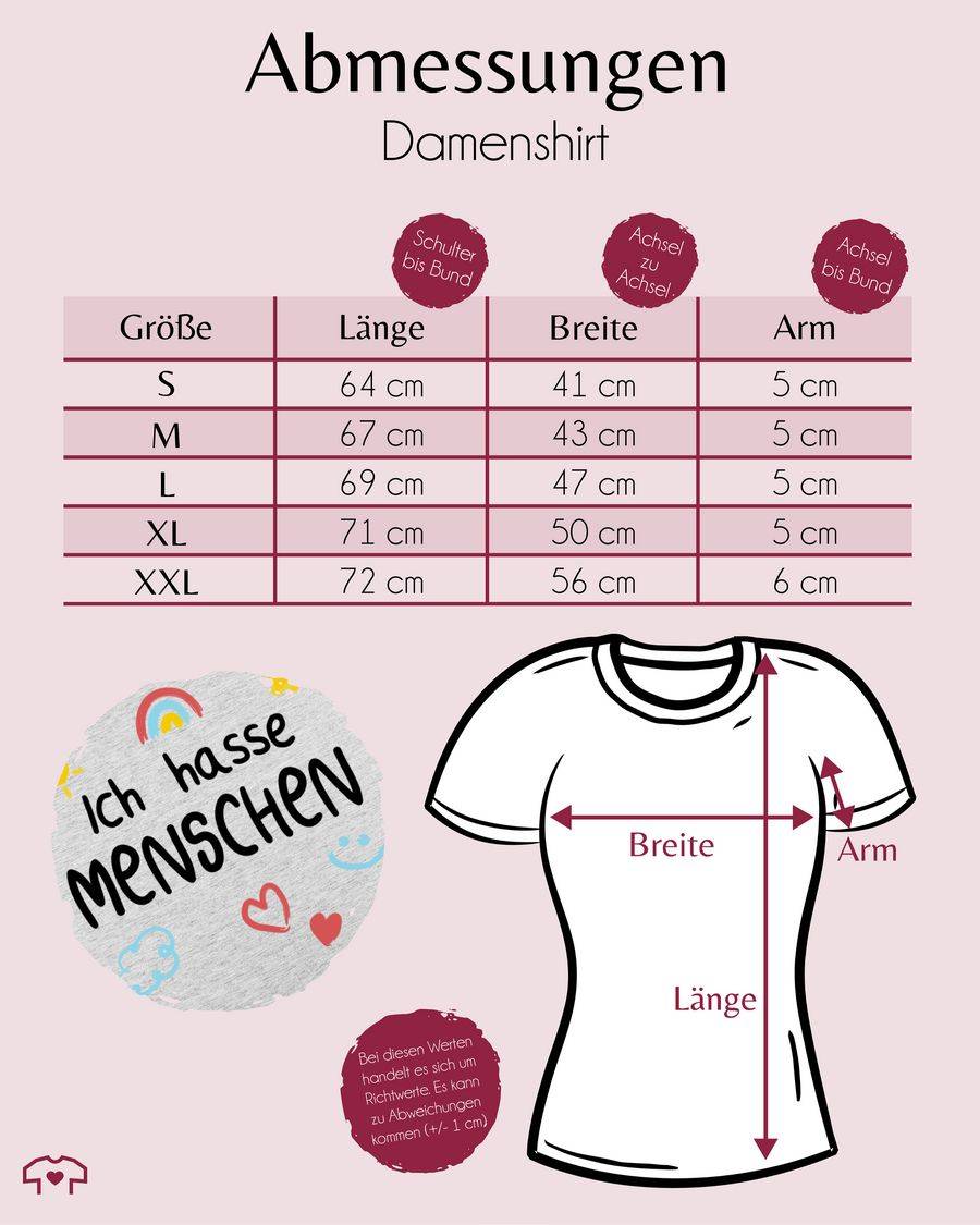 Shirtracer Ich Hasse Menschen Kinderschrift - Schwarz: Tshirt Turnbeutel Shirtracer