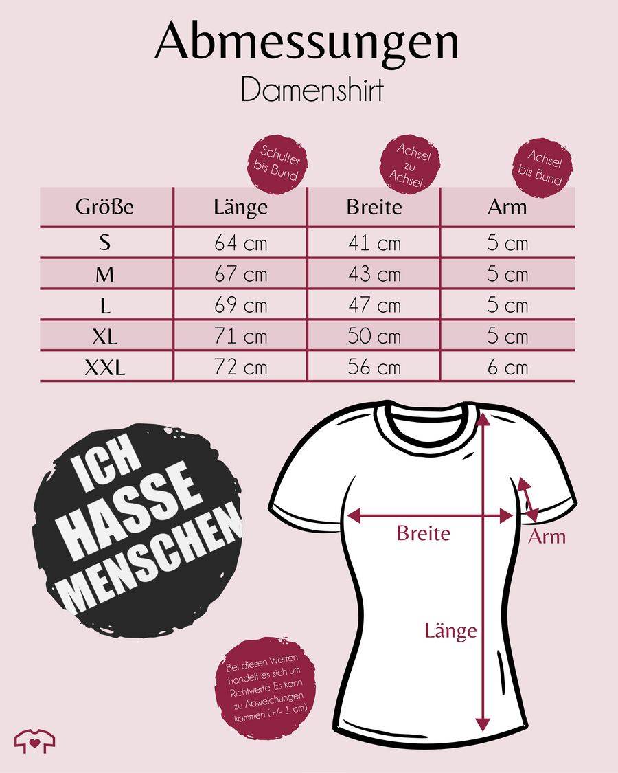 Shirtracer Ich Hasse Menschen Shirts & Mehr Shirtracer