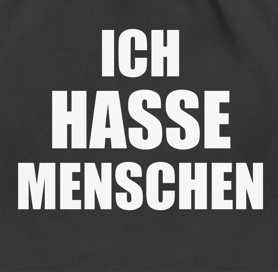 Shirtracer Ich Hasse Menschen Shirts & Mehr Shirtracer