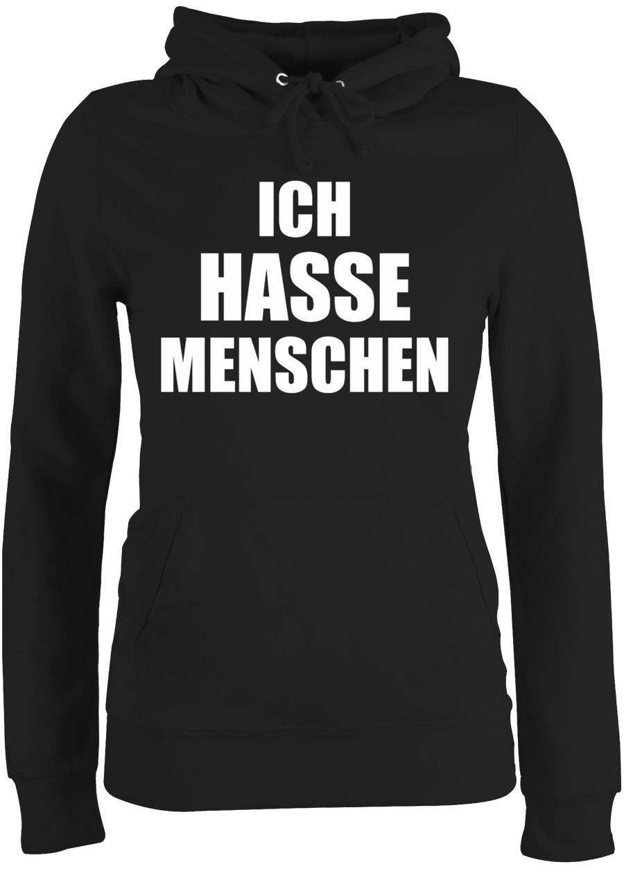Shirtracer Ich hasse Menschen Shirts & Mehr Shirtracer