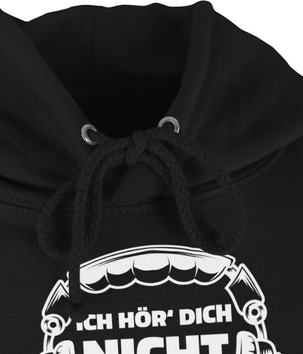 Shirtracer Ich Hör Dich Nicht Ich Zocke Headset Glitch Weiß: Tshirt Gym Bag Shirtracer