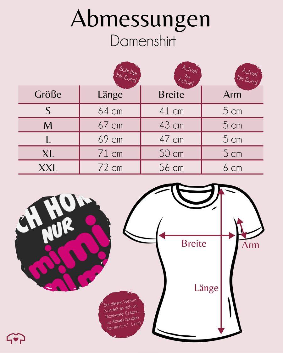Shirtracer Ich Hör Nur Mi Mi Mi - Weiß/pink: Tshirt Rucksack Shirtracer