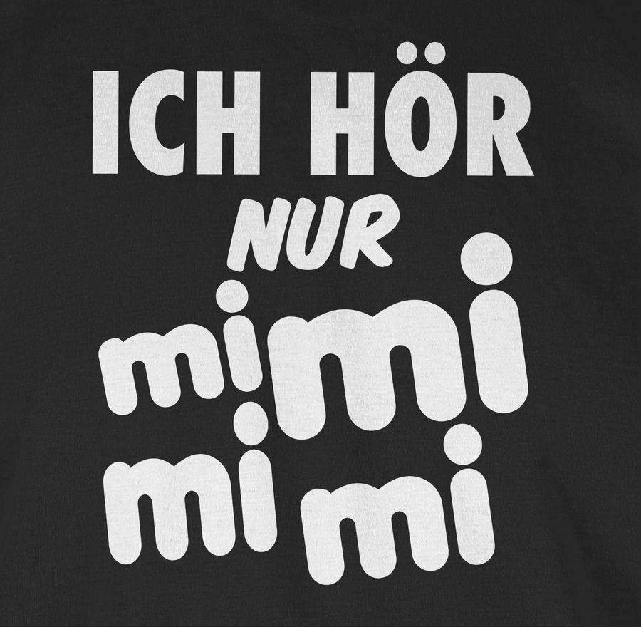 Shirtracer Ich Hör Nur Mi Mi Mi - Weiß Shirts & Mehr Shirtracer