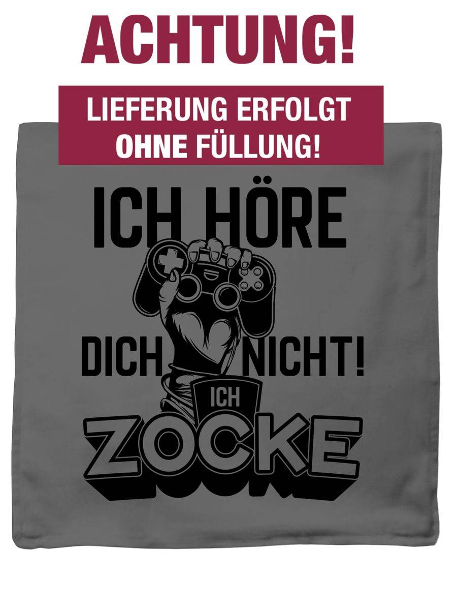 Shirtracer Ich Höre Dich Nicht Ich Zocke Controller Hand Schwarz: T-Shirt Rucksack Shirtracer