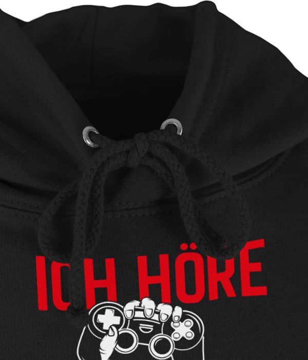 Shirtracer Ich Höre Dich Nicht Ich Zocke Controller Hand Weiß Rot: T-Shirt Gym Bag Shirtracer