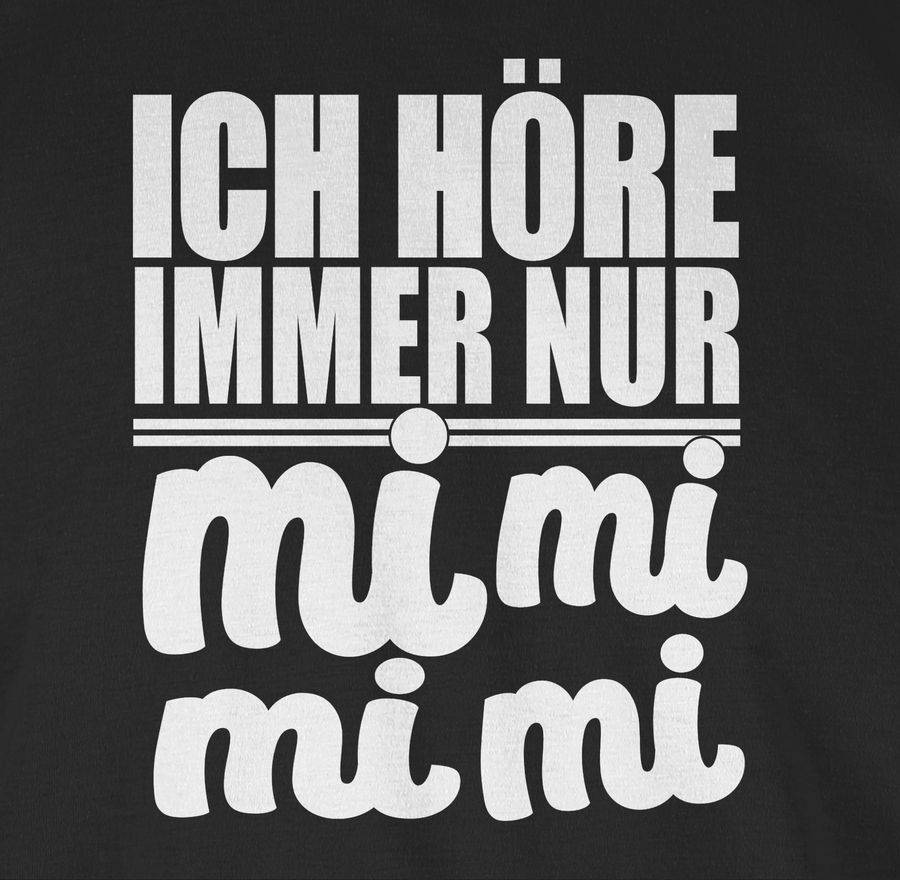 Shirtracer Ich Höre Immer Nur Mi Mi Mi - Weiß: Tshirt Gym Bag Shirtracer