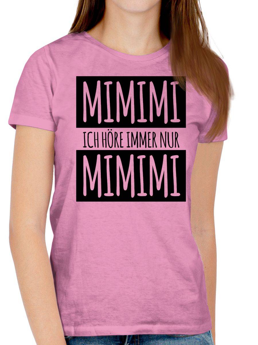 Shirtracer Ich Höre Immer Nur Mimimi Shirts & Mehr Shirtracer