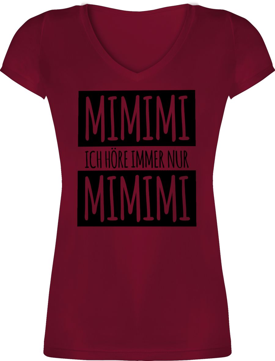 Shirtracer Ich höre immer nur Mimimi Shirts & Mehr Shirtracer