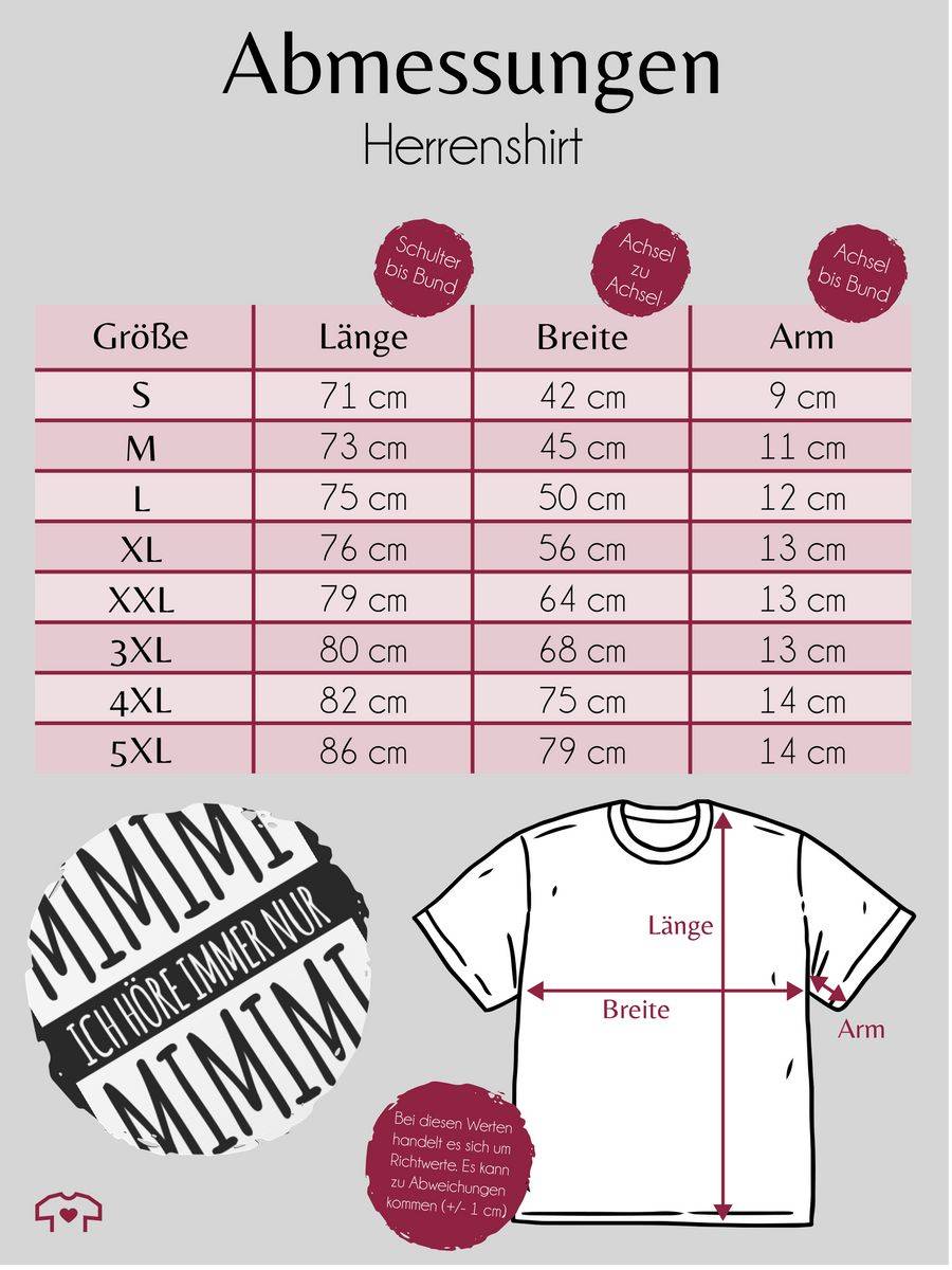 Shirtracer Ich Höre Immer Nur Mimimi Weiss Shirts & Mehr Shirtracer