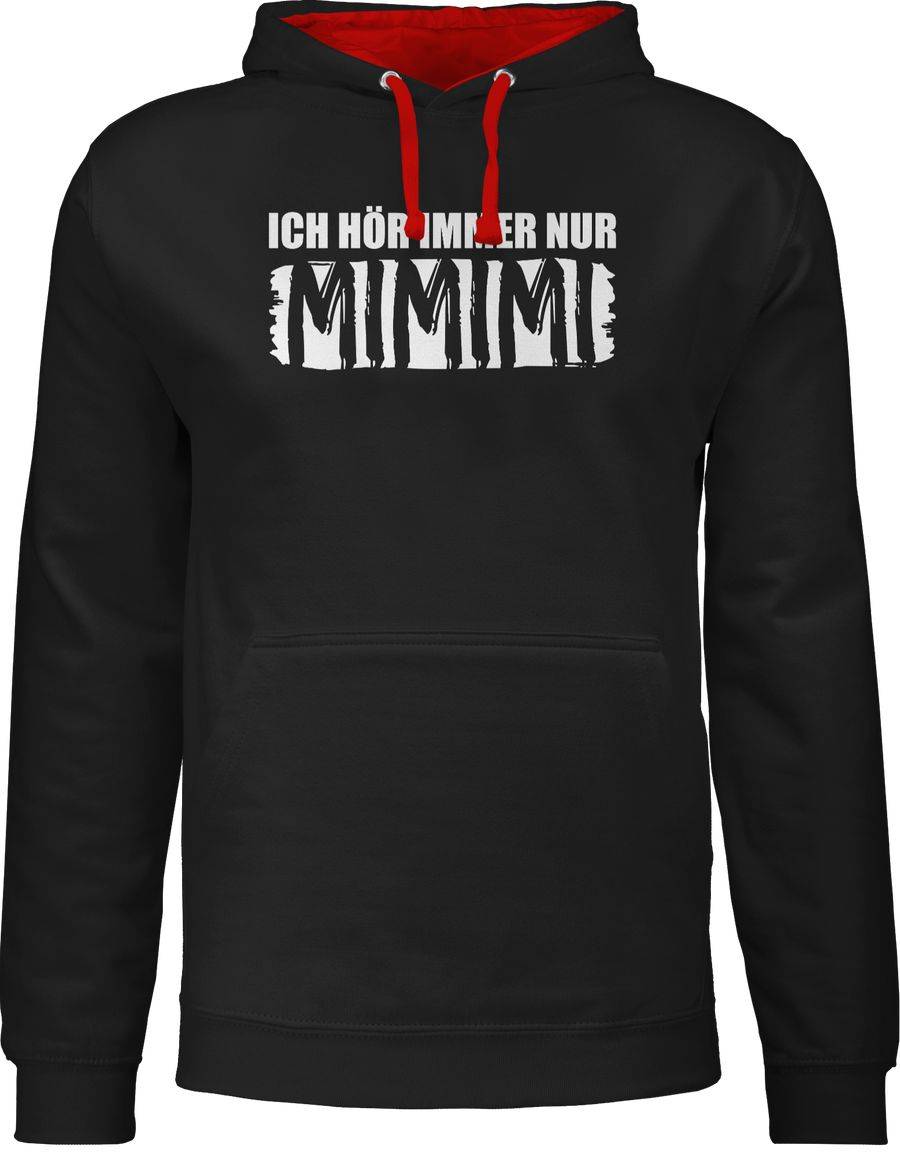 Shirtracer Ich höre immer nur MIMIMI - weiß Shirts & Mehr Shirtracer