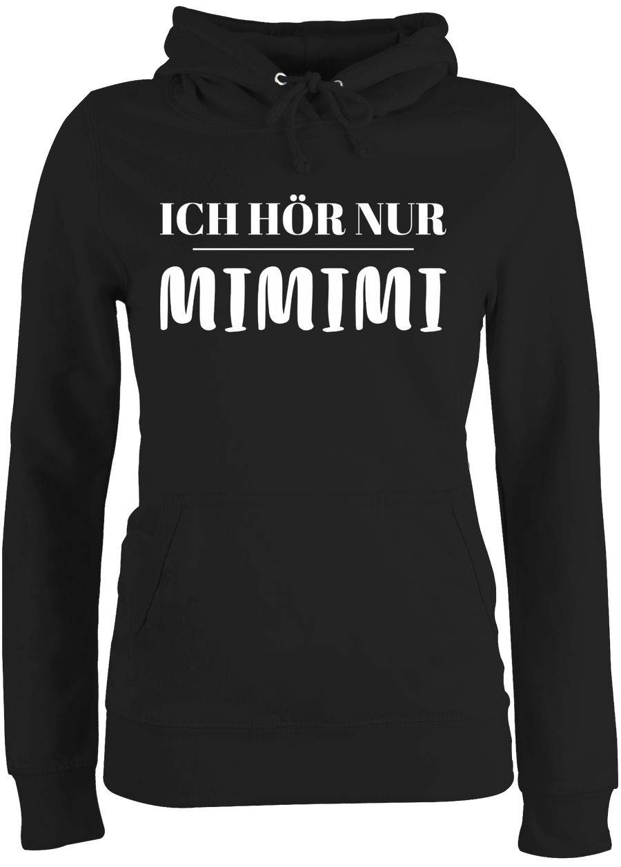 Shirtracer Ich höre nur mimimi: Tshirt Turnbeutel Shirtracer