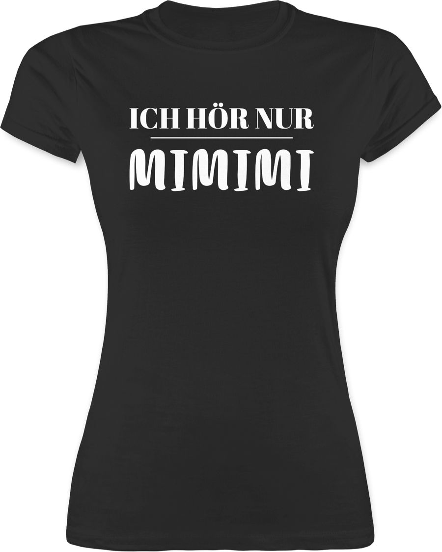 Shirtracer Ich Höre Nur Mimimi: Tshirt Turnbeutel Shirtracer
