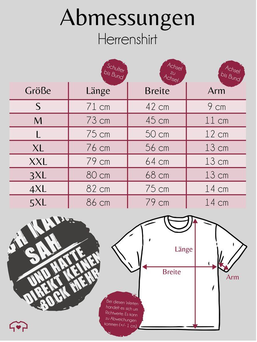 Shirtracer Ich Kam Sah Und Hatte Direkt Keinen Bock Mehr - Grunge Optik Weiß Shirts & Meh Shirtracer