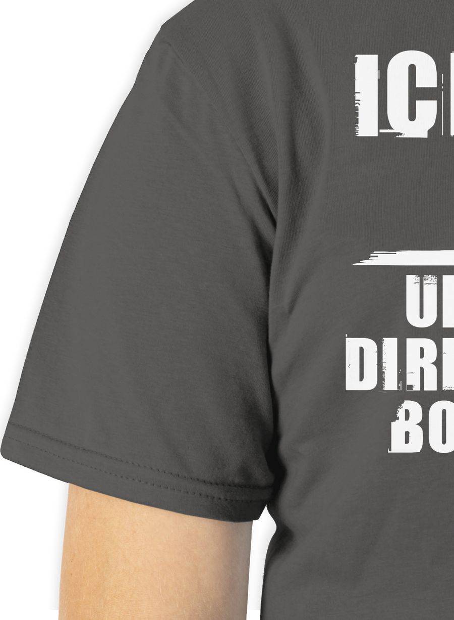 Shirtracer Ich Kam Sah Und Hatte Direkt Keinen Bock Mehr - Grunge Optik Weiß Shirts & Meh Shirtracer