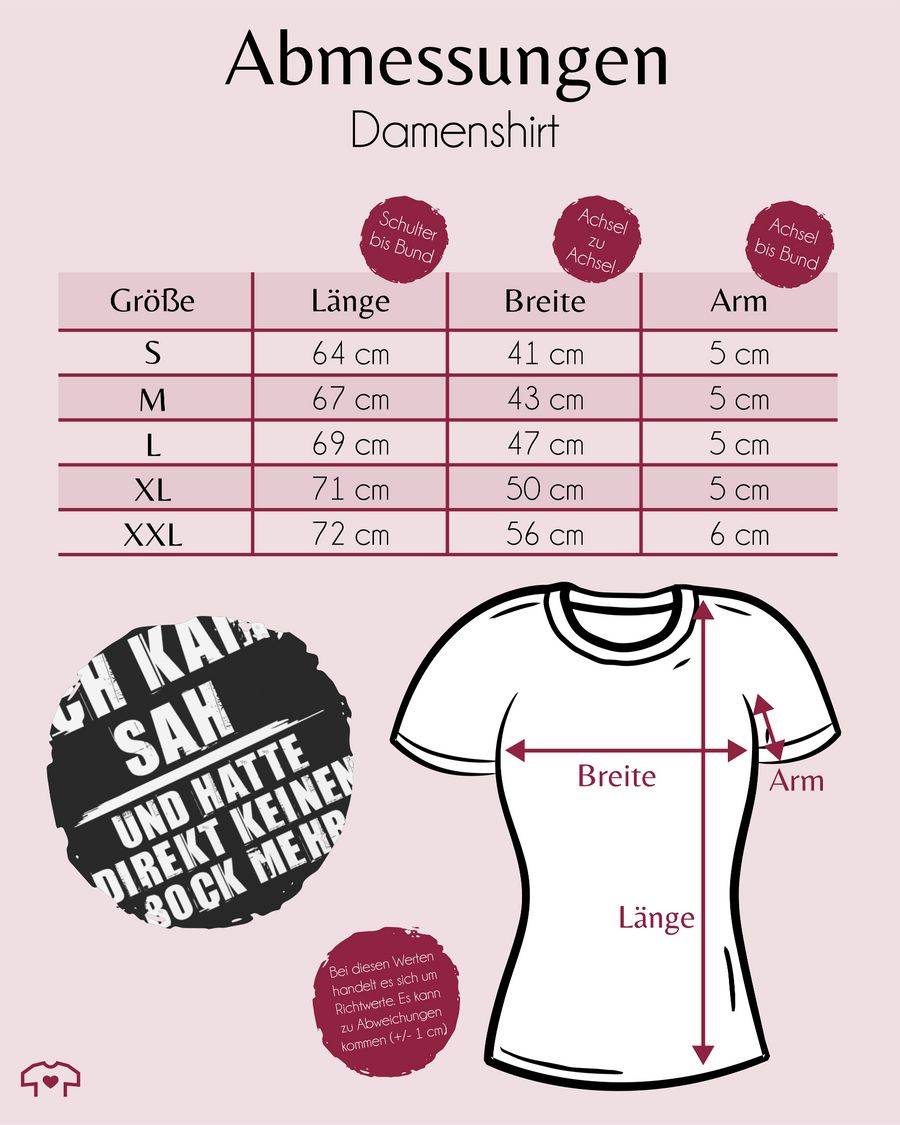 Shirtracer Ich Kam Sah Und Hatte Direkt Keinen Bock Mehr - Grunge Optik Weiß Shirts & Meh Shirtracer