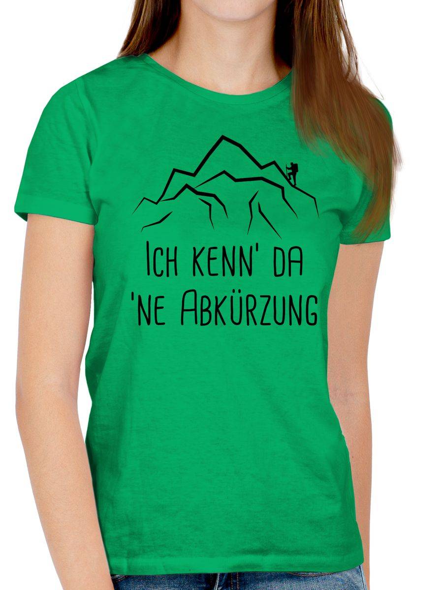 Shirtracer Ich Kenn' Da 'ne Abkürzung - Schwarz Shirts & Mehr Shirtracer