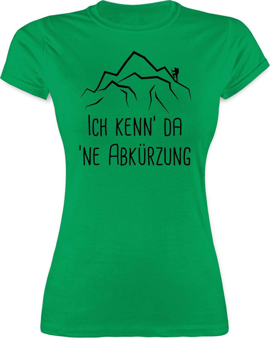 Shirtracer Ich kenn' da 'ne Abkürzung - schwarz Shirts & Mehr Shirtracer