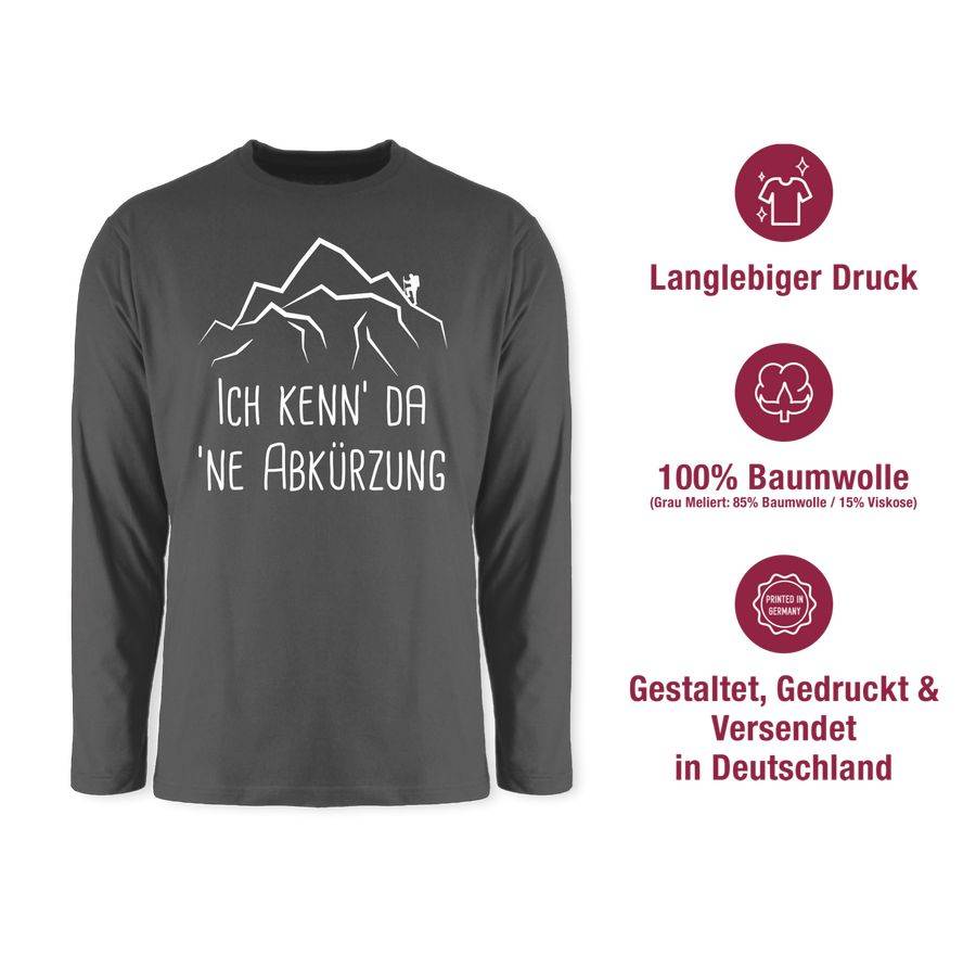 Shirtracer Ich Kenn' Da 'ne Abkürzung - Weiß Shirts & Mehr Shirtracer