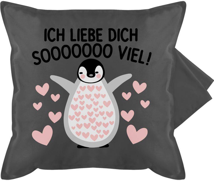 Shirtracer Ich liebe dich SOOOO viel! mit Pinguin Shirts & Mehr Shirtracer