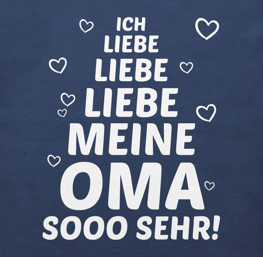 Shirtracer Ich Liebe Meine Oma So Sehr: T-Shirt Gym Bag Shirtracer
