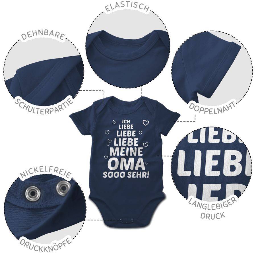Shirtracer Ich Liebe Meine Oma So Sehr: T-Shirt Gym Bag Shirtracer