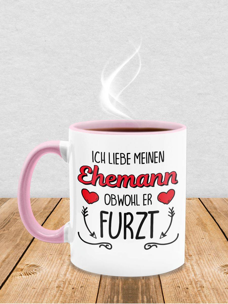 Shirtracer Ich Liebe Meinen Ehemann Obwohl Er Furzt - Herze & Pfeile Shirts & Mehr Shirtracer