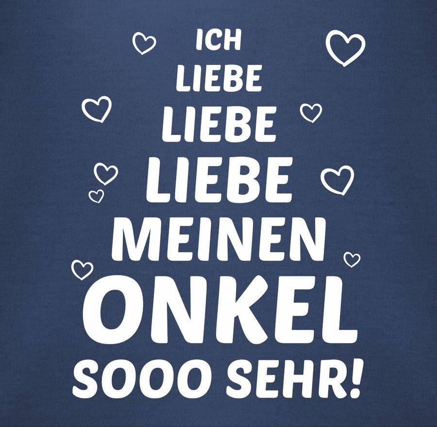 Shirtracer Ich Liebe Meinen Onkel So Sehr: T-Shirt Gym Bag Shirtracer