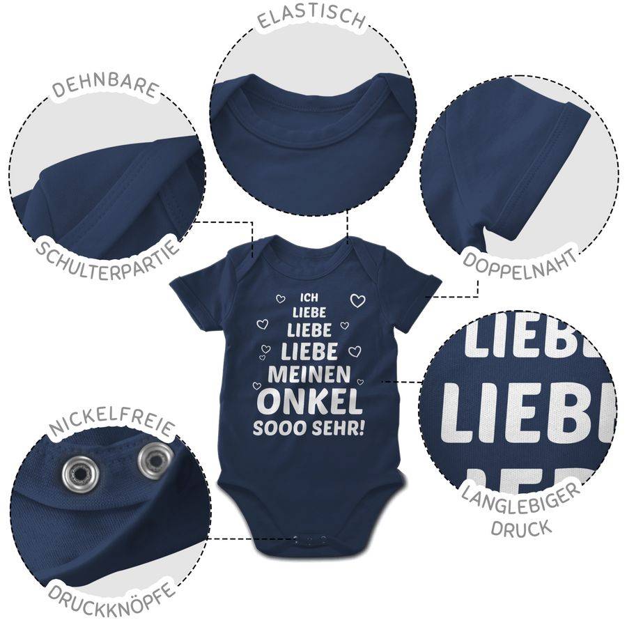 Shirtracer Ich Liebe Meinen Onkel So Sehr: T-Shirt Gym Bag Shirtracer