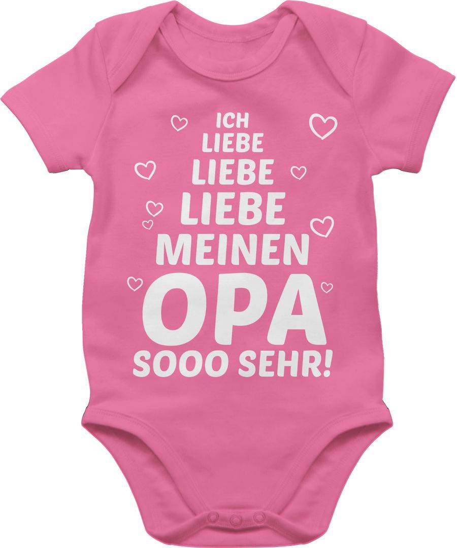 Shirtracer Ich liebe meinen Opa so sehr Shirts & Mehr Shirtracer