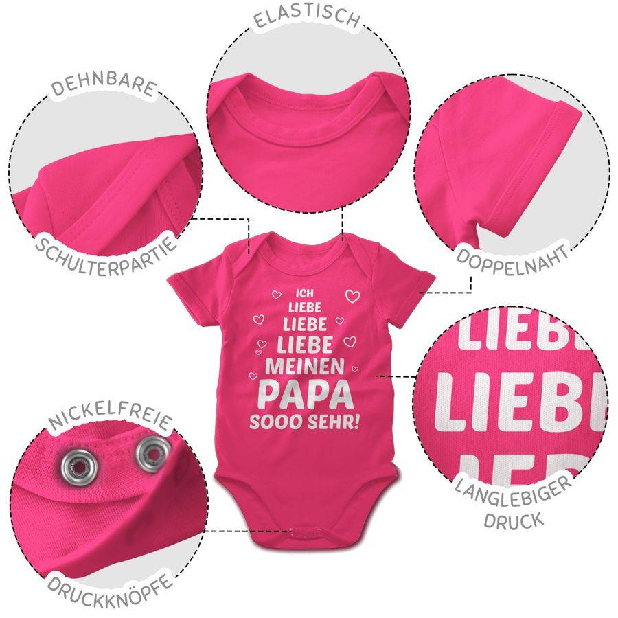 Shirtracer Ich Liebe Meinen Papa So Sehr: Tshirt Rucksack Shirtracer