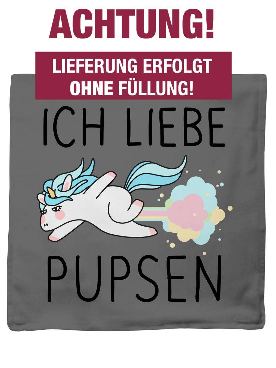 Shirtracer Ich Liebe Pupsen Einhorn: T-Shirt Rucksack Shirtracer