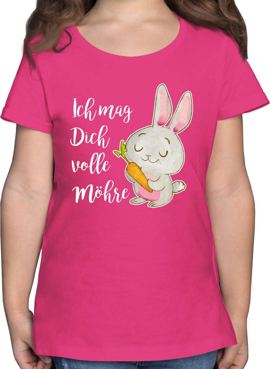 Shirtracer Ich mag dich volle Möhre Aquarell weiß: Tshirt Gym Bag Shirtracer