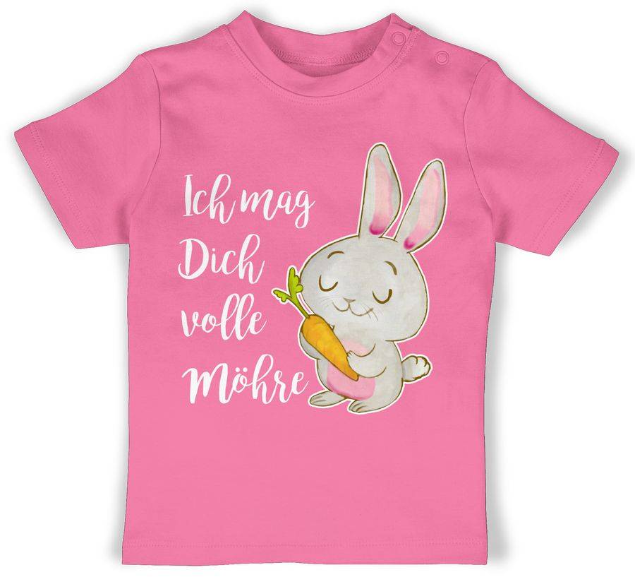 Shirtracer Ich mag dich volle Möhre Aquarell weiß: Tshirt Gym Bag Shirtracer