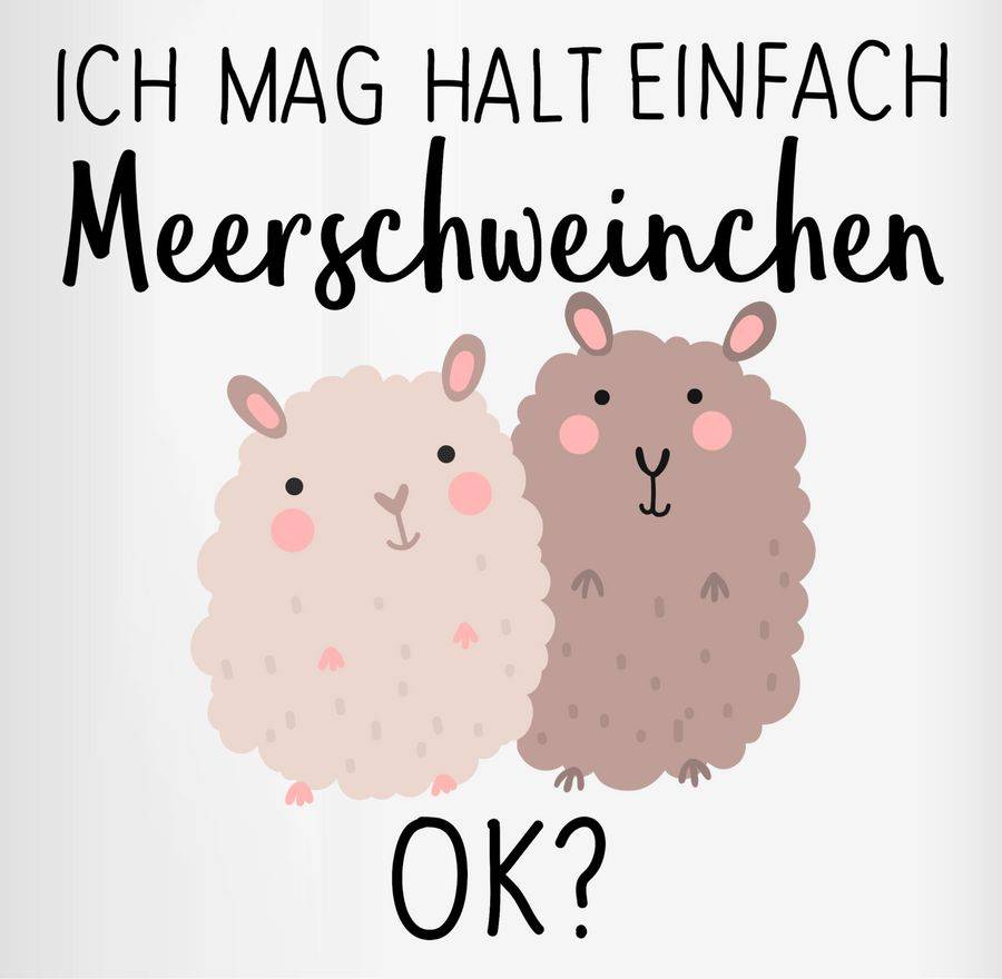 Shirtracer Ich Mag Halt Einfach Meerschweinchen OK? Shirts & Mehr Shirtracer