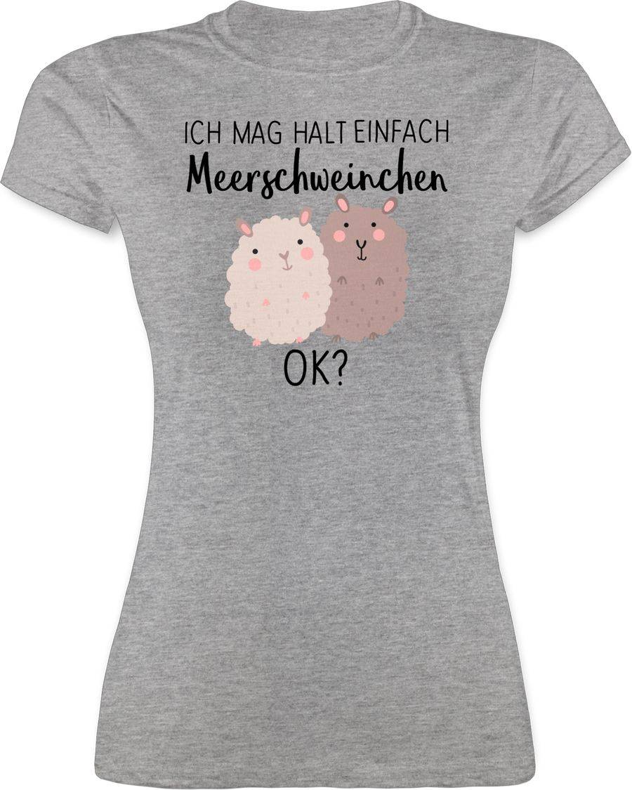 Shirtracer Ich mag halt einfach Meerschweinchen OK? Shirts & Mehr Shirtracer