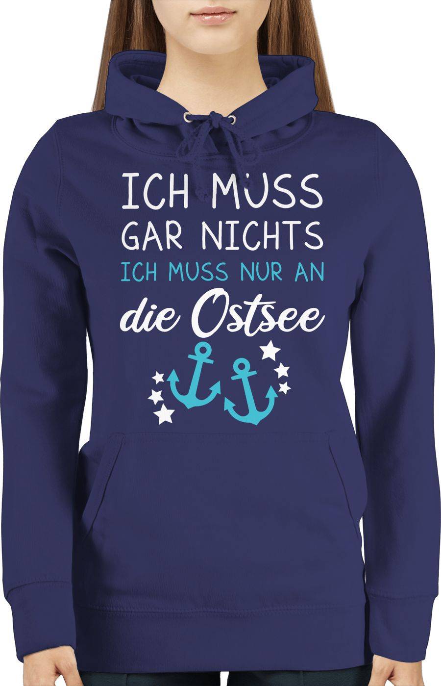 Shirtracer Ich Muss Gar Nichts Ich Muss Nur An Die Ostsee Shirts & Mehr Shirtracer